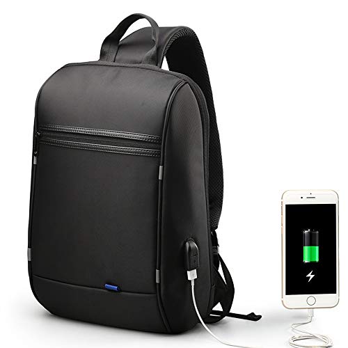 Herren Brusttasche Multifunktions-Umhängetaschen Herren USB-Ladetasche 13 Zoll Laptop Brusttasche Short Trip Messenger-Tasche wasserdichte