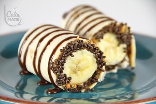 Cake Mate Chocolate Dessert Sprinkles - Edible Bulk Sprinkles, Cake and Baking Sprinkles for Cookies, Cupcakes, and Ice Cream Toppings (Jimmies, 6 lbs)