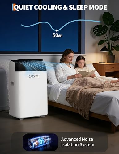 Image of Garvee 3-in-1 Portable Air Conditioner, 14000 BTU (10200 BTU SACC) AC Unit
