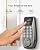 DESLOC C110 Keyless Entry Door Lock with Fingerprint - Smart Deadbolt Lock for Front Door with 2 Keys - Auto Lock - Easy Installation, 100 PIN Codes, IP54 Waterproof, BHMA Grade 3, Nickel