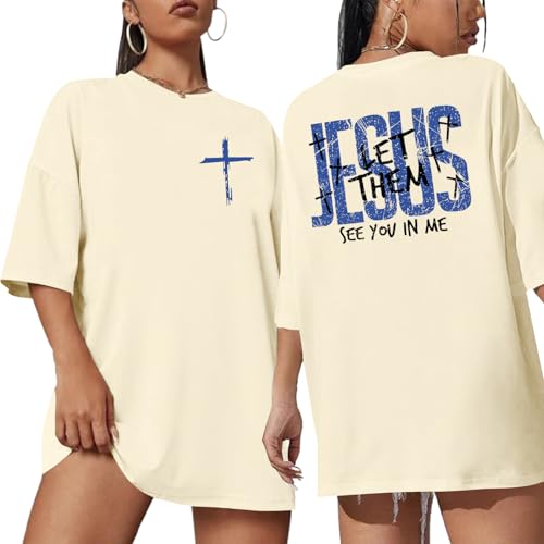 God Is Good Oversized Christian Shirt