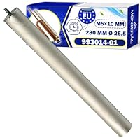 Opferanode für Warmwasserspeicher 230 mm Ø 25,5 Gewinde M5 mm mit Originalcode 993014-01 993014 für Ariston Boiler - MADE IN EU - MONTERAL