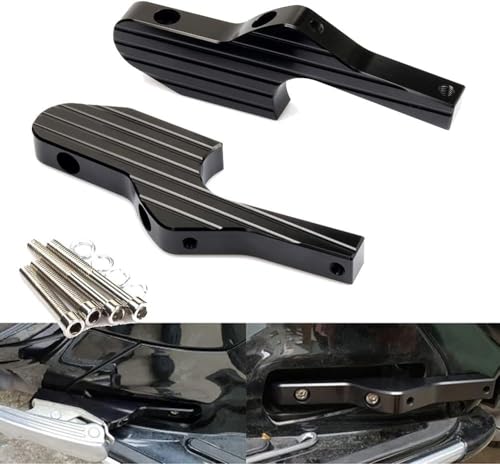 Repose-pieds scooter Vespa GTS GTV 125 300 noir en aluminium robuste
