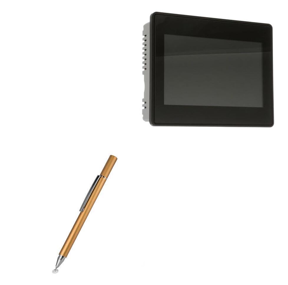 BoxWave Stylus Pen Compatible with Exor eX707M Web (7 in) - FineTouch Capacitive Stylus, Super Precise Stylus Pen - Champagne Gold