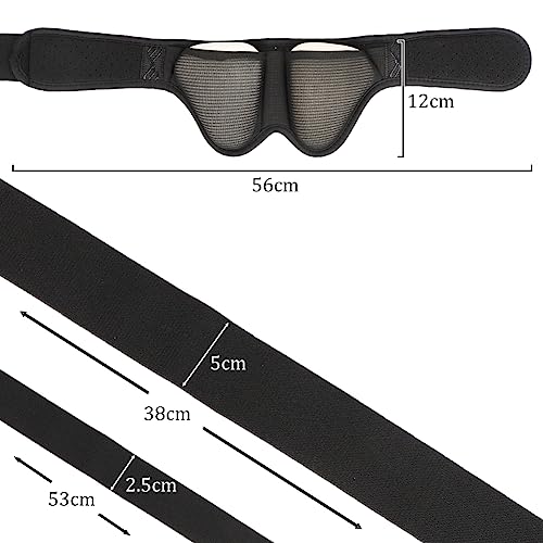Faja para Hernia Ibluelover Ajustable para Hombre M miniatura 3