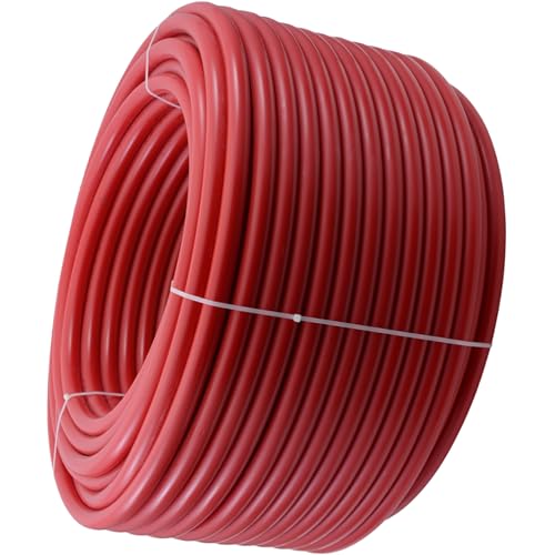 Image of SharkBite 1 Inch x 500 Feet Red PEX-B, PEX Pipe Flexible Water Tubing for Plumbing, U880R500