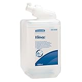 kleenex 6333 - lozione detergente delicata, trasparente, senza profumo, contenuto 1000 ml, confezione da 6