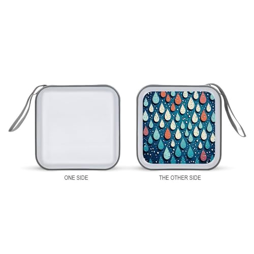 Estuche rígido para CD de 40 unidades con cremallera y protección contra impactos 8
