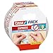 Price comparison product image tesa Pack EXPRESS Packaging Tape - Hand Tearable Self-adhesive Roll for Fast Packaging of Parcels and Gifts - 50 m x 50 mm - Transparent