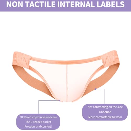 Men's Sexy Mesh Thongs Low Rise G String, Mens Seamless Open Bottom Underwear4