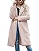 WBYFDC Giacca Da Donna Cappotto Di Media Lunghezza Bavero Cardigan in Peluche Lana Di Agnello Capispalla Autunno Inverno Top