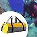 Menolana Mesh Diving Duffle Bag Mesh Duffel Bag with Zipper Convenient Equipment Diving Gear Tote for Sailing Beach Swimming Kayaking, Yellow