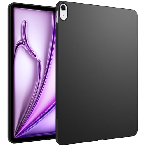 WOGROO for New iPad Air 13 inch (M3/M2-2025/2024) / iPad Pro 12.9 Inch Case 3rd Gen 2018, Slim Design Soft TPU Protective Cover for iPad Air 13" Tablet, Purple