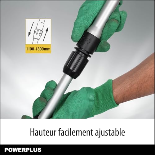Coupe-bordure Powerplus 400 W pour tailler facilement l'herbe des massifs