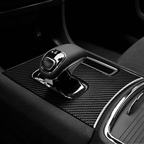 Image of Car Gear Shift Panel Decals for 2011 2012 2013 2014 Chrysler 300 / 300C / 300S / Limited /Base Accessories Carbon Fiber Stickers