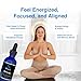 Zynergy Plus Colloidal Gold Liquid | All Natural, Pure Monoatomic 24k Food Grade Mineral Au & Indium | Ormus Gold Oil Supports Pineal Gland, Anti-Aging, Meditation, Yoga, Third Eye