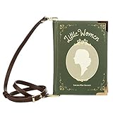 EXZELLENTE GESCHENKIDEE - Möchten Sie einen bleibenden Eindruck hinterlassen? Dieses einzigartige Design ist das perfekte Geschenk für Freundin, Familie, Lehrer oder die Liebsten, die das Lesen und Bücher lieben. Diese Handtasche in Buchoptik sorgt für Gesprächsstoff.