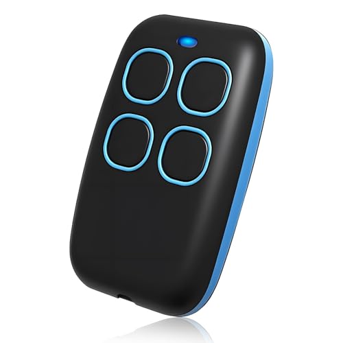 Mando Garaje Universal 4 en 1 433Mhz Multifrecuencia Mando a Distancia Universal para Puerta de Garaje Compatible con Más