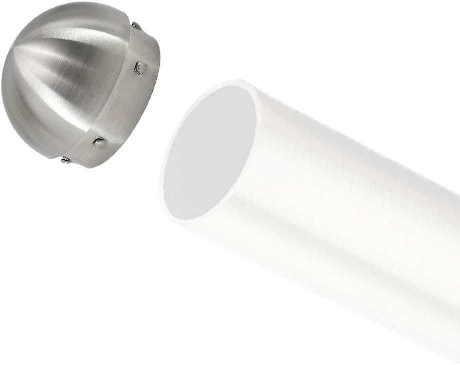 One-Day Sale: Up to 70% Off Top Hardware Solid Bar Foot Rail Kit (Extra Long, Custom-Made Item) - Brushed Stainless Steel Tubing (2 in OD, 8 ft Length) w/Internal Connector - Combination Foot Rail Brackets - Domed End Caps Weekly Top Sale Top Hardware Solid Bar Foot Rail Kit (Extra Long, Custom-Made Item) - Brushed Stainless Steel Tubing (2 in OD, 8 ft Length) w/Internal Connector - Combination Foot Rail Brackets - Domed End Caps