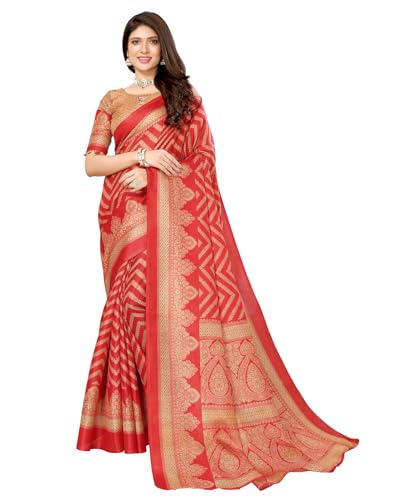 Image of Yashika Women's Sarees Women's Combo Art Silk Printed Saree With Unstitched Blouse Piece |saree for Women | saree combo | New Sari | Saree Pack Of 3