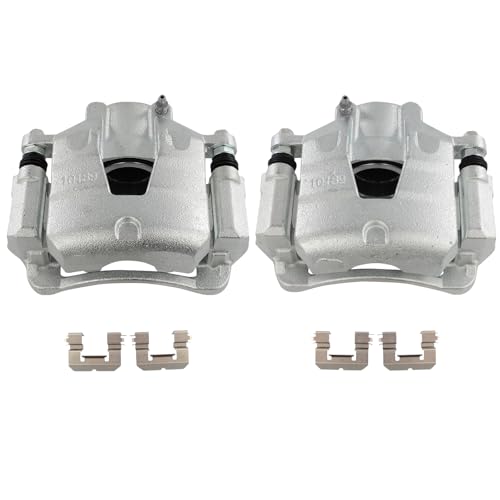 Image of SCITOO 18B5554 18B5555 Front Left & Right Disc Brake Calipers Assembly w /Bracket For Chevrolet For Bolt EV 2017-2020,For Chevrolet For Cruze 2016-2019,For Chevrolet For Volt 2016-2019