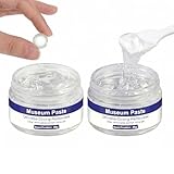 Anirun Clear Museum Gel – Removable & Reusable Earthquake Putty for Glass, Antiques, and Collectibles – Invisible Adhesive Wax to Prevent Falling & Shifting(Total 2oz)