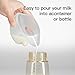 Phanpy Wearable Breast Milk Collector, Manual Breast Pump, Silicone Breast Shells Milk Collector, Wearable Milk Catcher for Breastfeeding, Breast Pads for Leaking Milk(3 oz, 1 pcs)