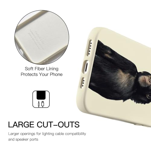 Coque iPhone 13 Pro Max singe comique pour afficher votre style