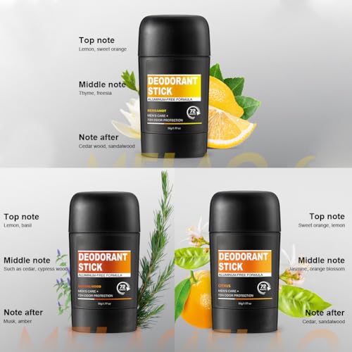 Men’s Antiperspirant Deodorant Sticks Set 3 Pack miniatura 5