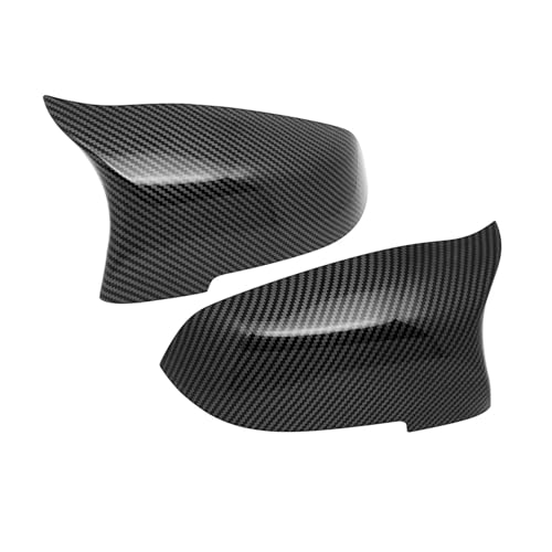 Capuchons de rétroviseur en fibre de carbone véritable style M pour BMW F10 LCI