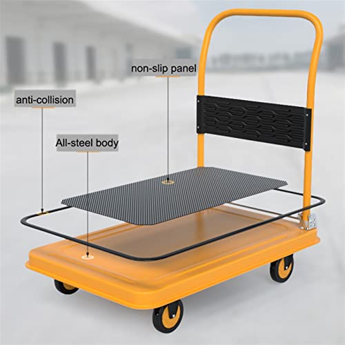 Chariot à main à plate-forme mobile pour éviter le mal de dos