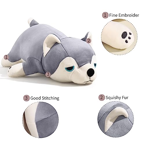 ZPIUU Weighted Husky Plush Stuffed Animal #TOP12