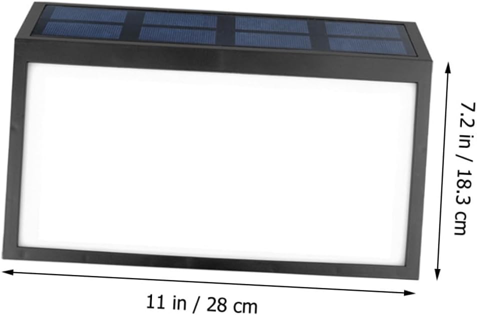 Solar Powered House Number Sign with Letters Numbers Abs Address Lamp White Light for Outdoor Home Garden and Street Use Energy Saving and Easy Alignment