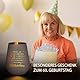 Craftique 60 Geburtstag Frau - Windlichter Geburtstagsgeschenk Deko - Geschenk zum 60 Jahre Frau, Geschenke für Frauen ab 60 Jahren, 60.TER Geburtstag, Geburtstagsgeschenk für Mama, Oma