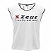 Champions Zeus - Cazadora deportiva para hombre, running, jogging, entrenamiento, fútbol, fútbol, entrenamiento, línea Torneo, Hombre mujer niño niña Unisex adulto, BIANCO, talla única