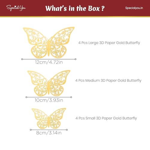 Image of Special You Butterfly Theme Birthday Decoration Kit for Girls with Pastel Balloons for Decoration, Foil Balloons for Decor, Butterfly Stickers for Wall Decoration, Birthday Decor