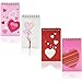 Juvale 24-Pack Spiral Valentine’s Day Notepads -Small Bulk Party Favors for Kids and Classroom Exchange, Lined Notepads with 20 sheets each, 3 x 5 Inches