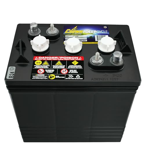 Powerstar CR220 Crown Cr-220 Group Gc2 6V 220 Ah Battery X4 thumb #4