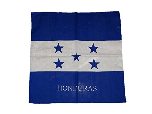 22x22 Inch Honduras Honduran Country Bandana