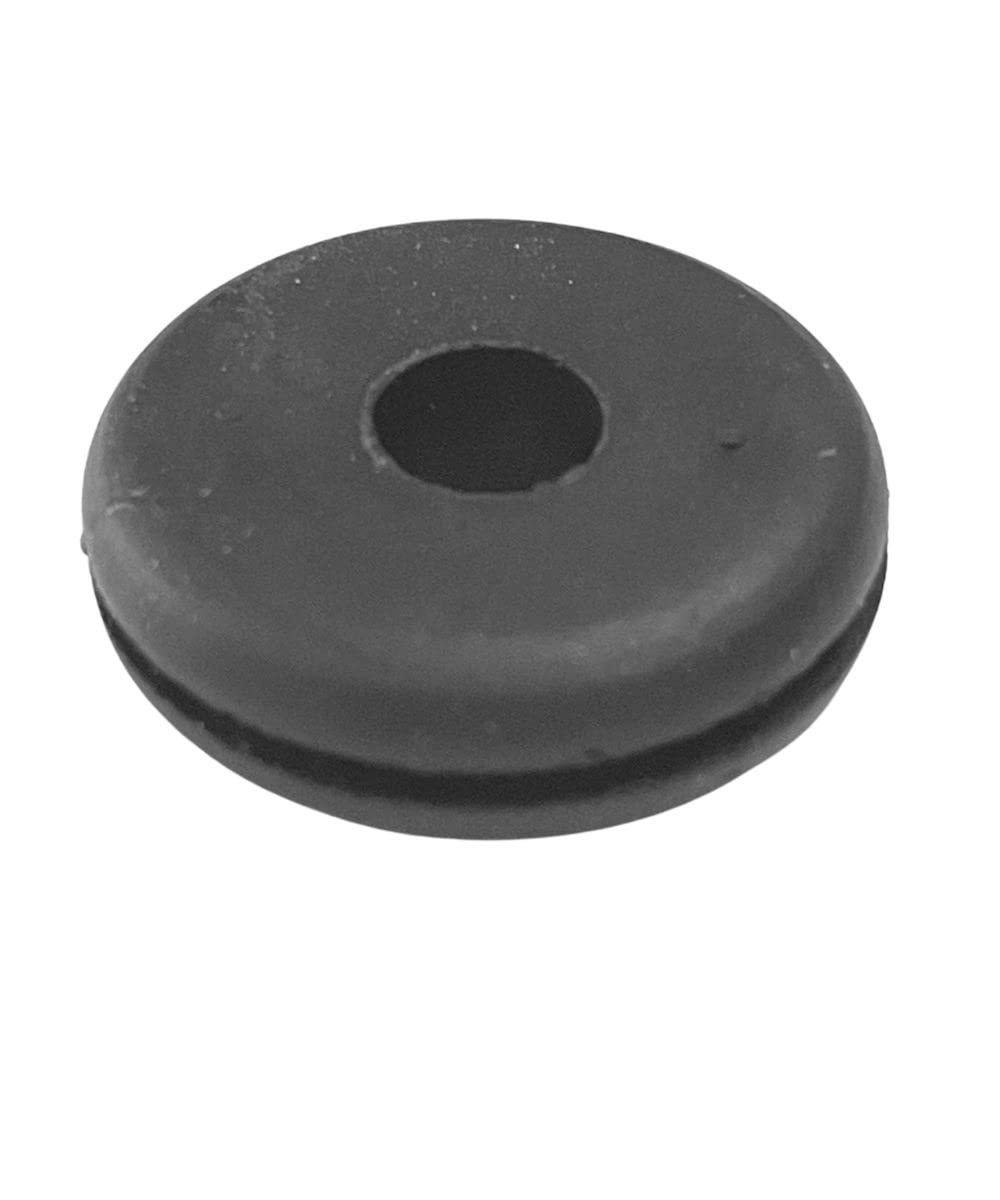 Murphy by Enovation Controls 5/16" ID Rubber Grommet (00000216) - Black, Screw Terminal, Rotary Actuator, Normally Open Contact, ON-OFF Operation, Panel Mount, Copper Contact