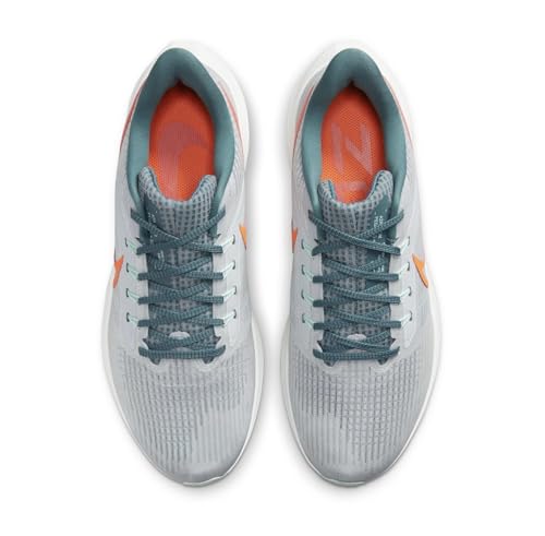Nike NIKE Air Zoom Pegasus 39 Men's Trainers, Pure Platinum Total Orange, 13
