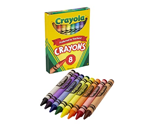 Crayola Classic Color Pack Crayons, Tuck Box, 8 Colors - image 2
