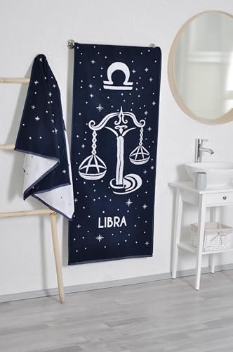 Serviette de sport Balance en coton pour adultes et enfants design zodiaque - 5