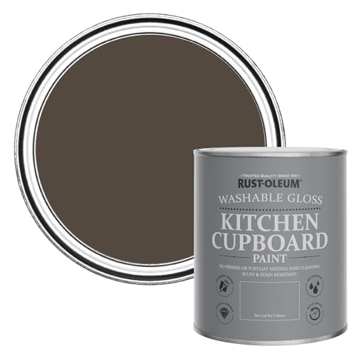 Rust-Oleum Kitchen Wood, Cupboard and Cabinet Paint in Gloss Finish - LockWood, Cupboard 750ml