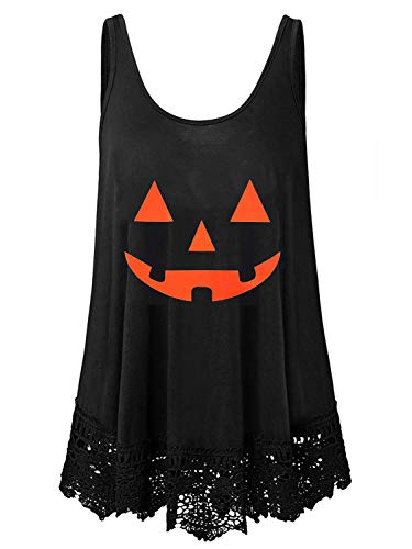 Halloween Women's Flowy Lace Witch Costume Jack O Lantern Pumpkin