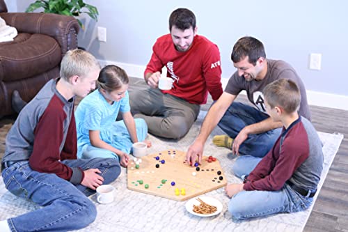 Wahoo Juego de Mesa en Madera Roble Sólido 24 in miniatura 2