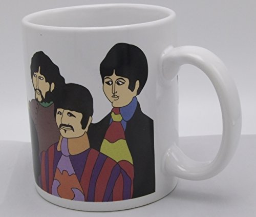 Vandor 12-Ounce Decal Mug, The Beatles"Help" #TOP3