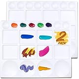 DUGATO Large Paint Palette Trays (2 Pack, 10x13) -...
