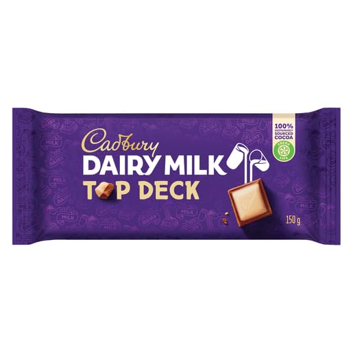 Dairy Milk Top Deck_150g/0.33 Slabs_2 Pack (South African)