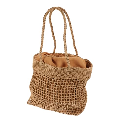 Paquet de rangement tissé stylish de paille pour vos parties